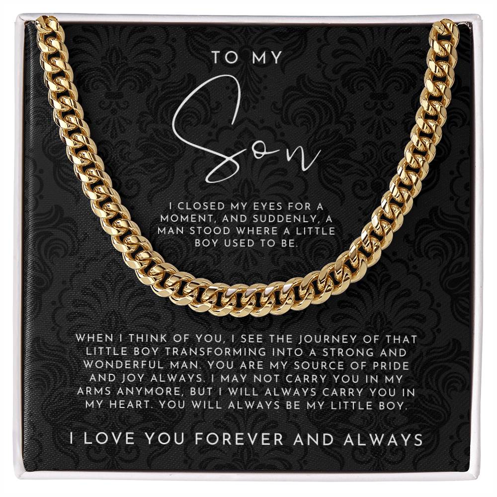 Son Necklace Stainless Steel