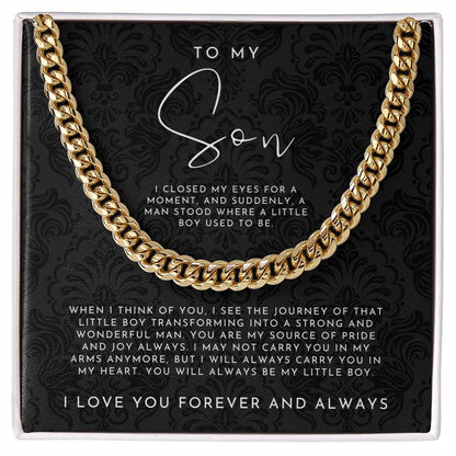 Son Necklace Stainless Steel