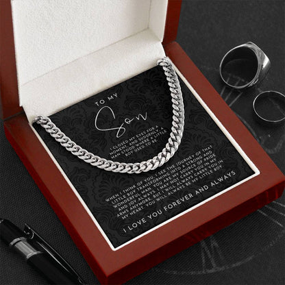 Son Necklace Stainless Steel