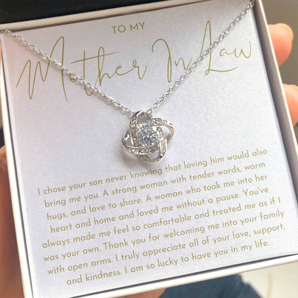 Love Knot Necklace Gift