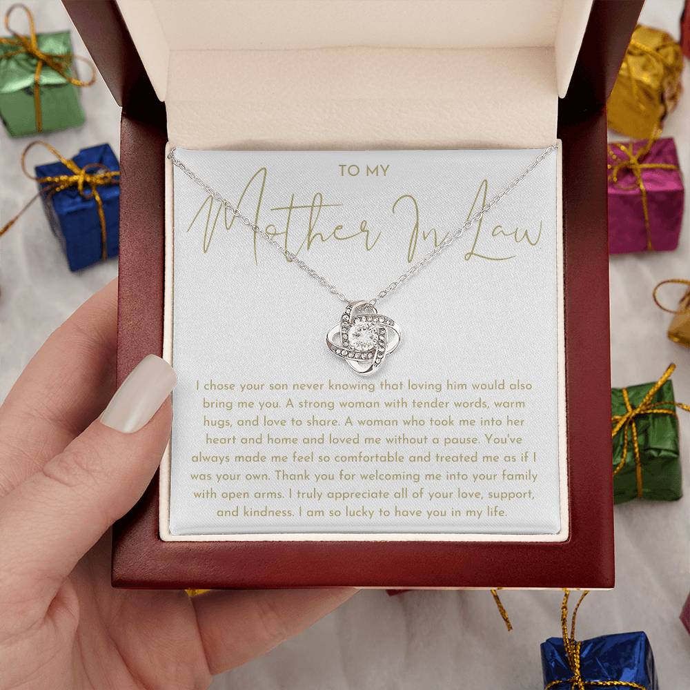 Love Knot Necklace Gift